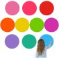 YOTINO 12 Pièces Cercles Effaçables à Sec Autocollants de Cercles Colorés dans 12 Couleurs de Mur Stickers Muraux Cercle pour l'Ècriture et Peinture d'Enfants B07KGC8NTY