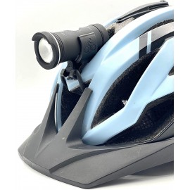Frontside Lampe pour Casque de vélo et éclairage de vélo. Phare Avant Rechargeable pour Casque et vélo 100 lumens. B081B5WK3H