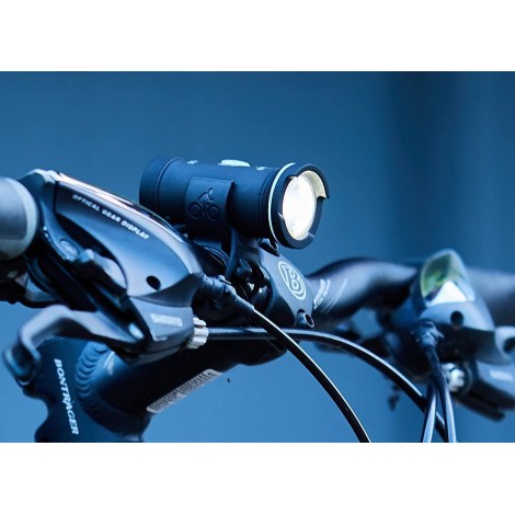 Frontside Lampe pour Casque de vélo et éclairage de vélo. Phare Avant Rechargeable pour Casque et vélo 100 lumens. B081B5WK3H