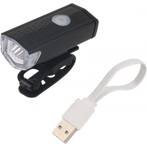 SODIAL USB Rechargeable Velo Avant Lumiere LED Velo Velo Phare B07B7HHCH9
