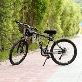 JUVEL Béquille vélo Réglable Aluminium Kickstand vélo Latérale Bike Stand avec Pied en Caoutchouc pour Vélos de VTT Route Hybride et Pliant de 24 à 28 B098JJL6CQ