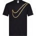 Nike Just Do It T Shirt Mens Swoosh Tee Crew Neck Short Sleeve T Shirt Black DR9275 010 New B09VCQDF3X