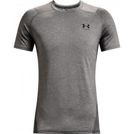 Under Armour UA HG Armour Fitted LS T-shirt à manches longues T-shirt de sport pour homme Homme Black White 3XL B0872MRZFX