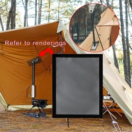 F Fityle Hot Tent Stove Jacks Kit pour Tente 17,3x 13,4 Accessoires Survie Camping Randonnée B09NGWP6DN