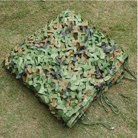 CHHD Parasols de Jardin Filet de Camouflage en Tissu Oxford Capuchon de Camouflage pour la Chasse au Camping B089NGDSFT