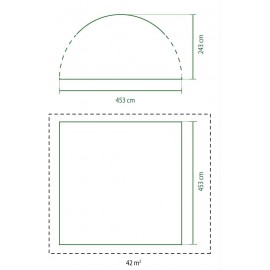 Coleman Tonnelle Pro XL 4,5 x 4,5 m pour Festivals Jardin et Camping Construction de poteaux en Acier Robuste Grande Tente d'événement avec Protection Solaire SPF 50+ B00TII4CYA