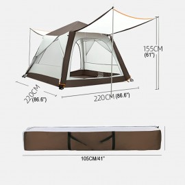 N B Pop Up Beach Tente 5-6 tentes Shear Soleil Portable Shelter pour la Plage Voyages de Camping Événement Sportif Pêche Cour arrière Pique-Nique B098NZW86F