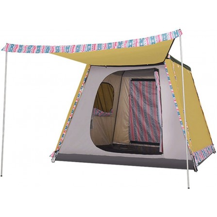 zxb-shop Tente Auvent Tentes de Pop-up automatiques pour Tente de Camping instantanée de 6 à 8 Personnes Tente adaptée aux Voyages en extérieur et à la randonnée Tente Camping B097PJ6B8X