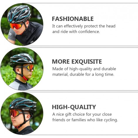 BESPORTBLE Montagne Vélo Protection Casque De Sécurité Lumière Casque De Vélo pour Femme Vélo de Route Vélo de Montagne Vélo avec Visière Amovible Assorties Couleur B09FPG8HCY