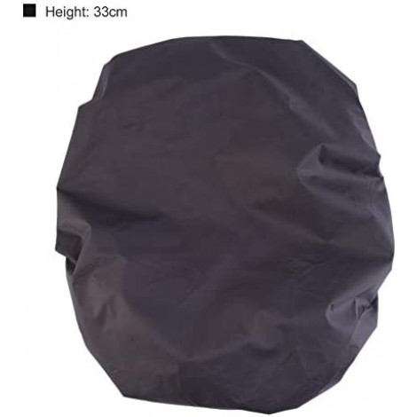 LeftSuper Nylon rouge noir imperméable et anti-poussière Ultra-léger et réglable sac à dos de camping de voyage sac à dos housse de pluie 30-40L B093WBZ835