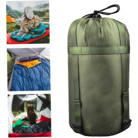Compression Sac de couchage Sac de rangement de sac léger Sac de truc pour le camping Randonnée Backpacking Activités d'extérieur Armée accessoires de randonnée verte B0B3DXJYK1