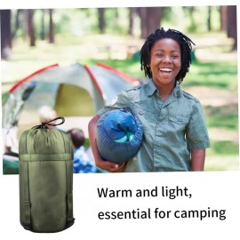 Sac de couchage de compression Sac de rangement de sac léger sac de rangement pour camping randonnée sac à dos activités extérieures armée verte sac de compression léger B0B5N2S6K3