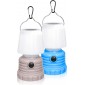 Onite Lot de 2 lanternes de camping lampes d'extérieur LED portables avec mousqueton 2 modes alimentées par piles pour camping randonnée pêche et coupures d'électricité B09BZ74RPP