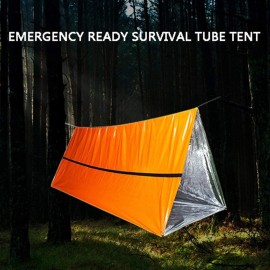 HoSaylike Tente Tunnel 3 Personnes Utilisation de L'Abri d'urgence de Survie sous La Tente à Tubes comme Abri B07VT11J1G