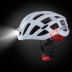 ROCKBROS Casque Lumineux LED Casque Vélo VTT Ajustable 57-62 cm pour Homme Femme Sécurité dans la Nuit avec Recharge USB B07C233JYS