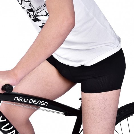 Tbest 3D Gel Rembourré Cyclisme Shorts Unisexe Vélo Équitation sous-vêtements Shorts Pantalon Respirant Séchage Rapide Shorts de Cyclisme pour Hommes Femmes B07H4P6F6F