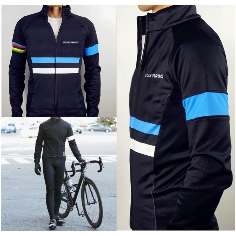 UGLY FROG 2018 Nouveau Hiver Vêtements de Cyclisme Thermique Polaires Sports de Plein air Hommes vélo Maillot vélo à Manches Longues de vélos DSRET05 B074HSQLS9